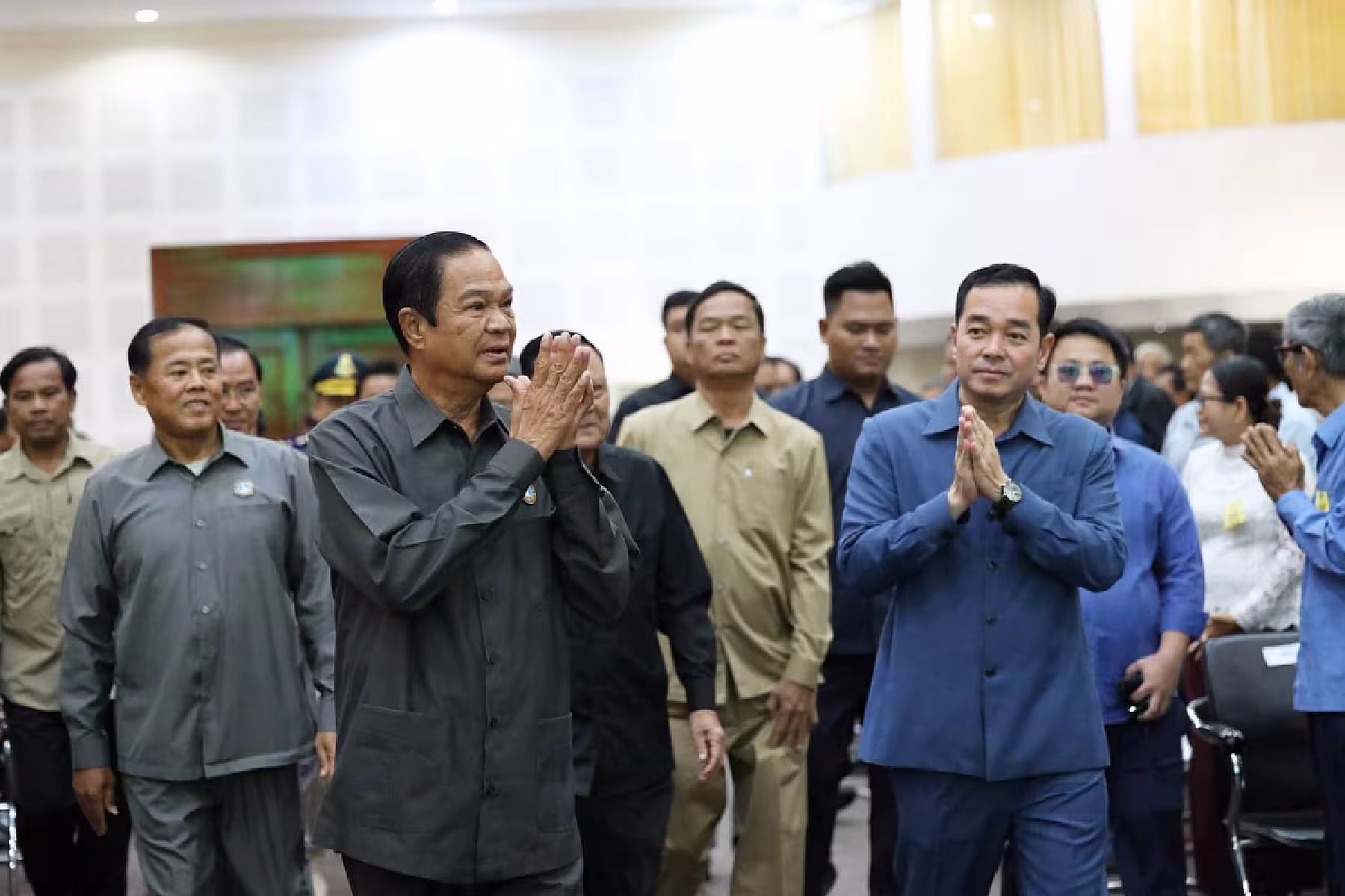 ឯកឧត្តម គន់ គីម អញ្ជើញប្រកាសសមាសភាពថ្នាក់ដឹកនាំគណៈកម្មាធិការសមាគមអតីតយុទ្ធជន និងនិវត្តជនកម្ពុជា ខេត្តកំពង់ចាម