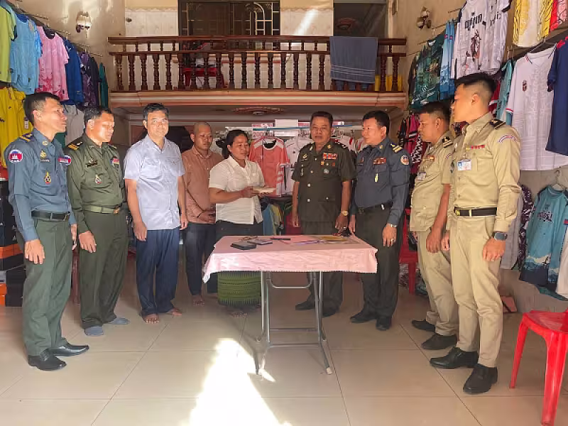 អ.ន.ក. ខេត្តរតនគិរី  នាំយកថវិកាបេឡាមរណសង្គ្រោះជូនគ្រួសារសពនិវត្តជនមួយគ្រួសារ - Image 3