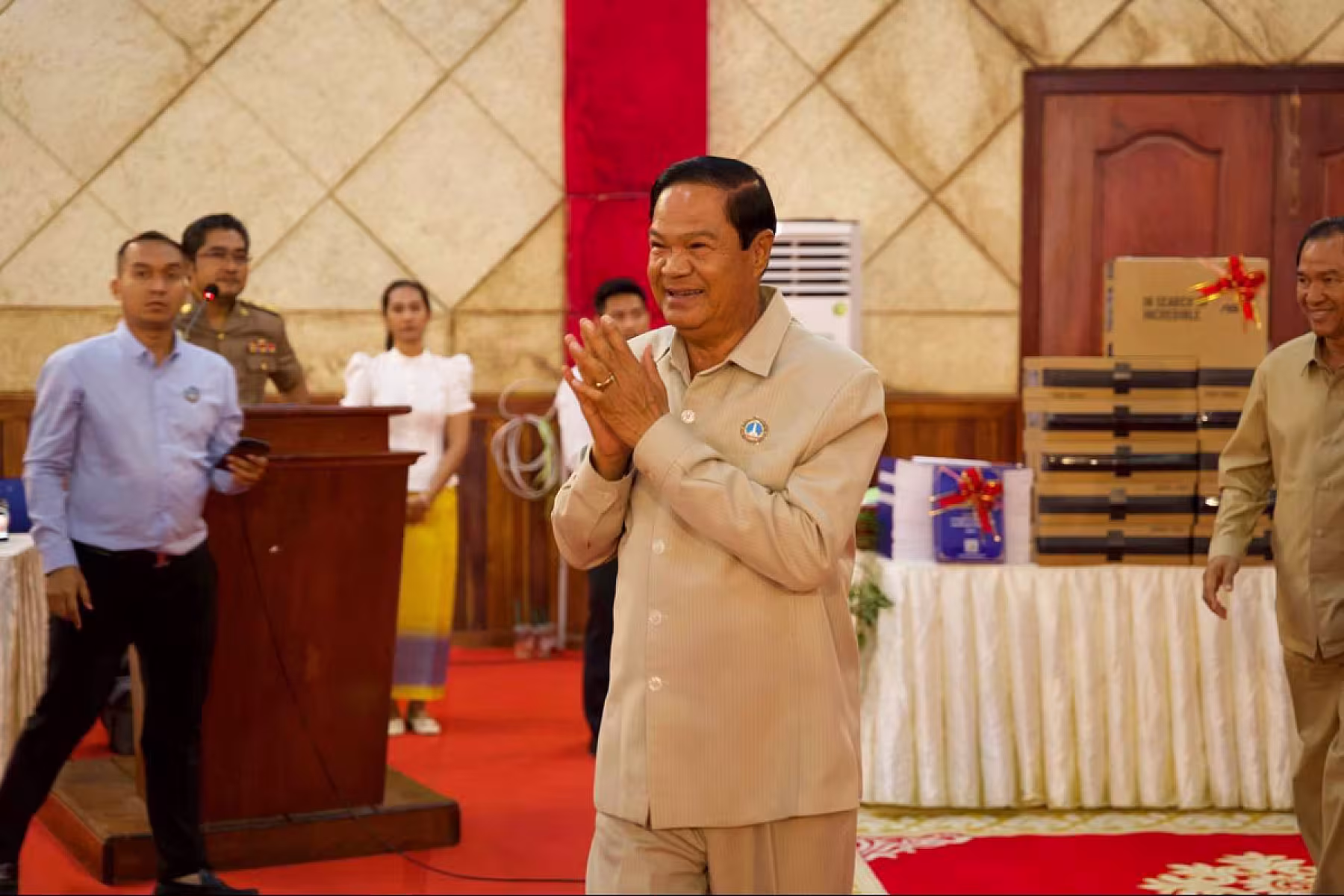 ឯកឧត្តម គន់ គីម អញ្ជើញប្រកាសសមាសភាពថ្នាក់ដឹកនាំគណៈកម្មាធិការសមាគមអតីតយុទ្ធជន និងនិវត្តជន ខេត្តកំពត