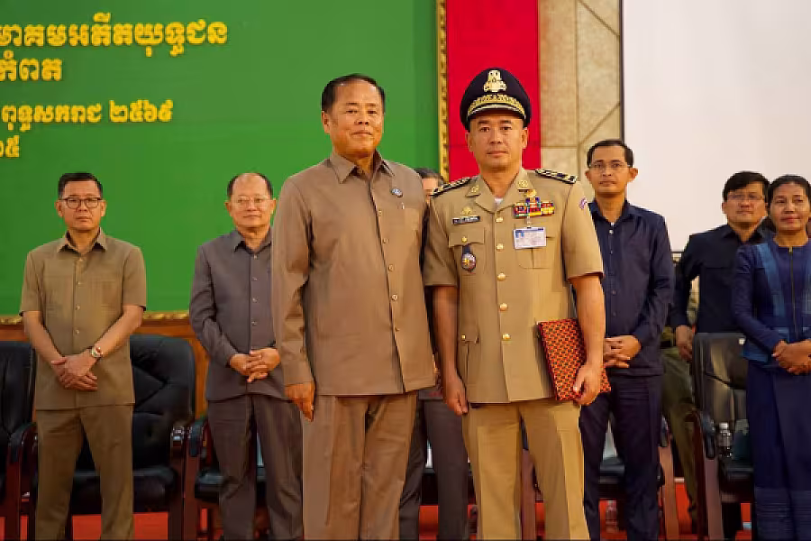 ឯកឧត្តម គន់ គីម អញ្ជើញប្រកាសសមាសភាពថ្នាក់ដឹកនាំគណៈកម្មាធិការសមាគមអតីតយុទ្ធជន និងនិវត្តជន ខេត្តកំពត - Image 9