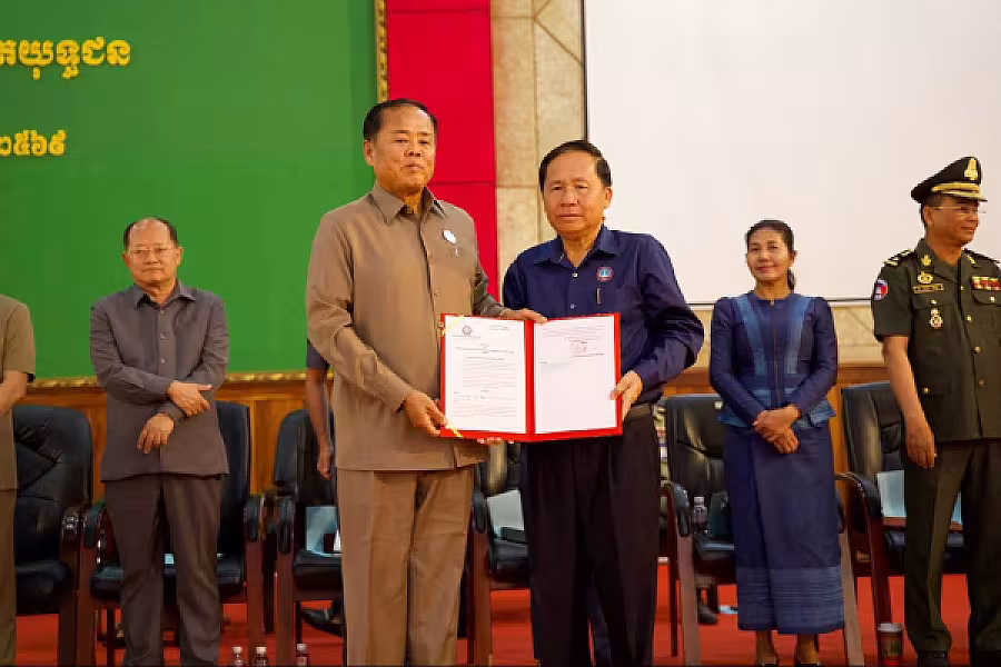 ឯកឧត្តម គន់ គីម អញ្ជើញប្រកាសសមាសភាពថ្នាក់ដឹកនាំគណៈកម្មាធិការសមាគមអតីតយុទ្ធជន និងនិវត្តជន ខេត្តកំពត - Image 18