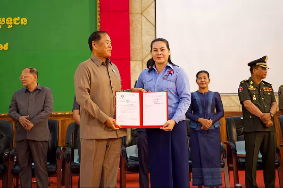 ឯកឧត្តម គន់ គីម អញ្ជើញប្រកាសសមាសភាពថ្នាក់ដឹកនាំគណៈកម្មាធិការសមាគមអតីតយុទ្ធជន និងនិវត្តជន ខេត្តកំពត - Image 29