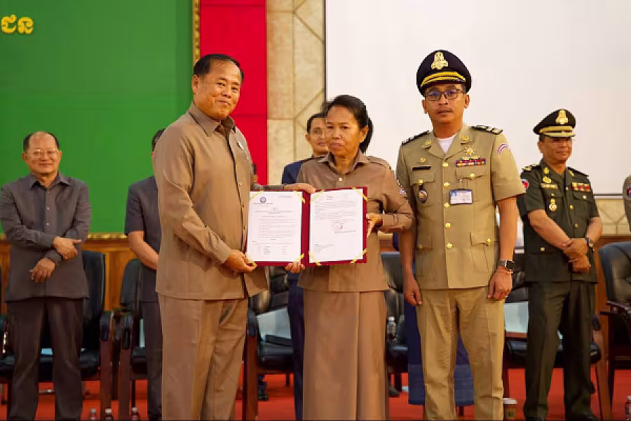 ឯកឧត្តម គន់ គីម អញ្ជើញប្រកាសសមាសភាពថ្នាក់ដឹកនាំគណៈកម្មាធិការសមាគមអតីតយុទ្ធជន និងនិវត្តជន ខេត្តកំពត - Image 46