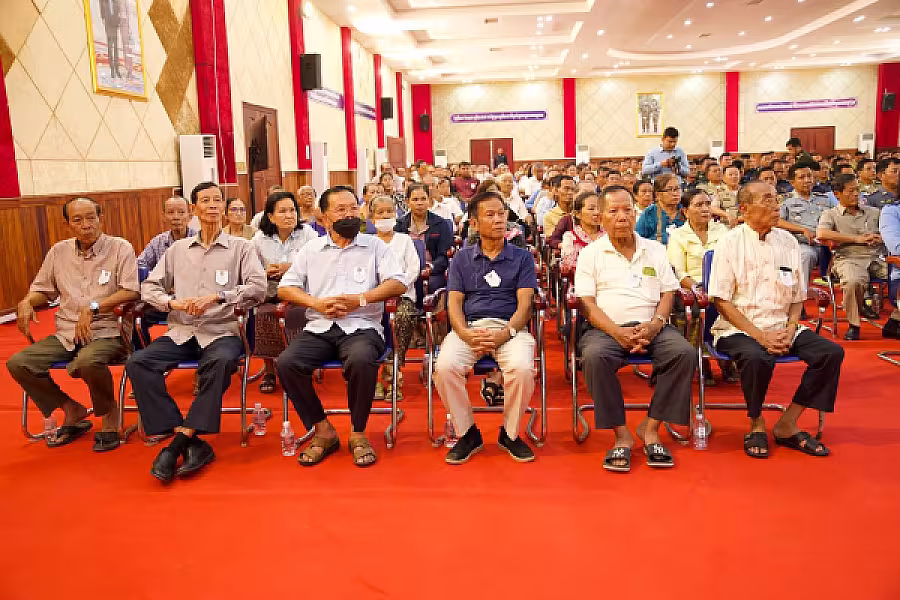 ឯកឧត្តម គន់ គីម អញ្ជើញប្រកាសសមាសភាពថ្នាក់ដឹកនាំគណៈកម្មាធិការសមាគមអតីតយុទ្ធជន និងនិវត្តជន ខេត្តកំពត - Image 58