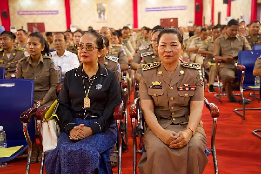 ឯកឧត្តម គន់ គីម អញ្ជើញប្រកាសសមាសភាពថ្នាក់ដឹកនាំគណៈកម្មាធិការសមាគមអតីតយុទ្ធជន និងនិវត្តជន ខេត្តកំពត - Image 60