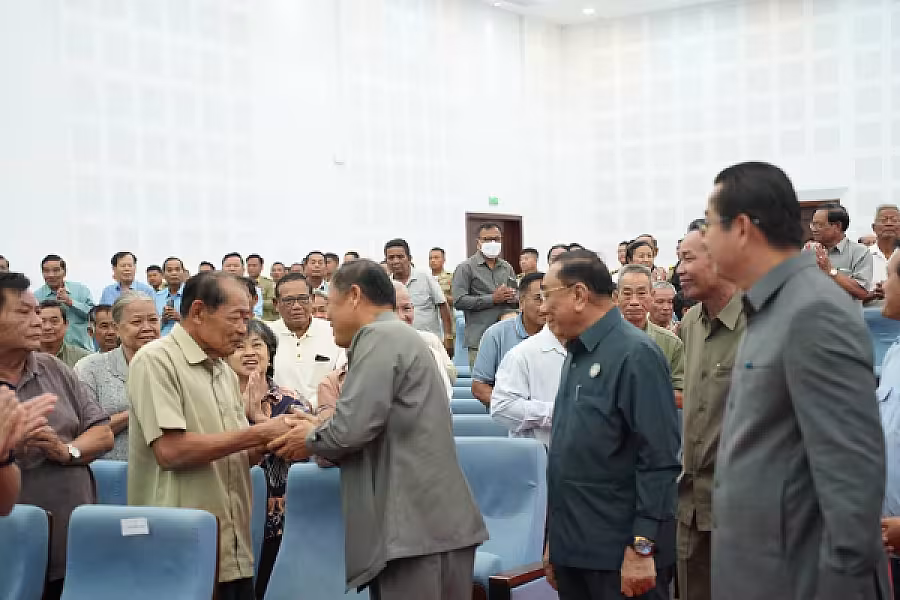 ឯកឧត្តម អ៊ុក ឃ្នួច អញ្ជើញប្រកាសសមាសភាពថ្នាក់ដឹកនាំគណៈកម្មាធិការសមាគមអតីតយុទ្ធជន និងនិវត្តជន ខេត្តព្រះសីហនុ - Image 2