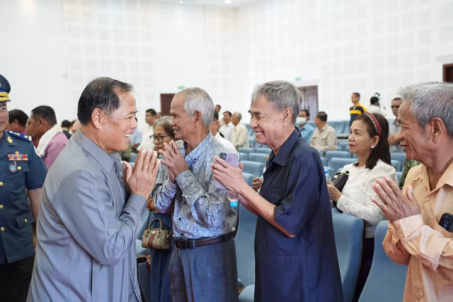 ឯកឧត្តម អ៊ុក ឃ្នួច អញ្ជើញប្រកាសសមាសភាពថ្នាក់ដឹកនាំគណៈកម្មាធិការសមាគមអតីតយុទ្ធជន និងនិវត្តជន ខេត្តព្រះសីហនុ - Image 3