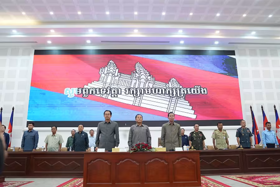 ឯកឧត្តម អ៊ុក ឃ្នួច អញ្ជើញប្រកាសសមាសភាពថ្នាក់ដឹកនាំគណៈកម្មាធិការសមាគមអតីតយុទ្ធជន និងនិវត្តជន ខេត្តព្រះសីហនុ - Image 4