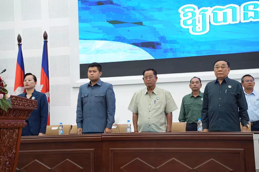 ឯកឧត្តម អ៊ុក ឃ្នួច អញ្ជើញប្រកាសសមាសភាពថ្នាក់ដឹកនាំគណៈកម្មាធិការសមាគមអតីតយុទ្ធជន និងនិវត្តជន ខេត្តព្រះសីហនុ - Image 5