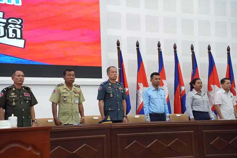 ឯកឧត្តម អ៊ុក ឃ្នួច អញ្ជើញប្រកាសសមាសភាពថ្នាក់ដឹកនាំគណៈកម្មាធិការសមាគមអតីតយុទ្ធជន និងនិវត្តជន ខេត្តព្រះសីហនុ - Image 6