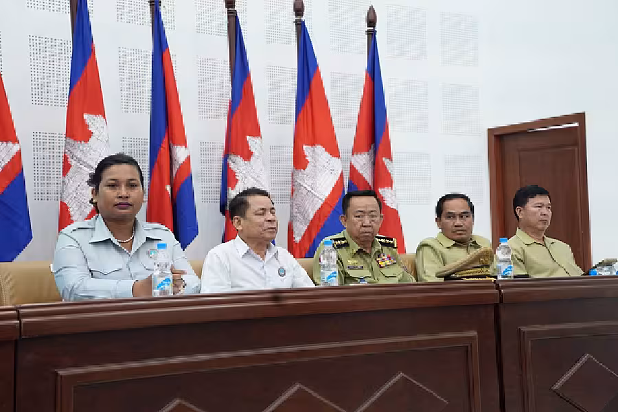 ឯកឧត្តម អ៊ុក ឃ្នួច អញ្ជើញប្រកាសសមាសភាពថ្នាក់ដឹកនាំគណៈកម្មាធិការសមាគមអតីតយុទ្ធជន និងនិវត្តជន ខេត្តព្រះសីហនុ - Image 10