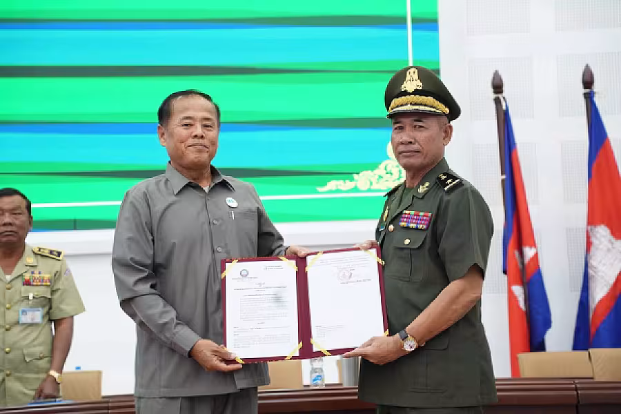 ឯកឧត្តម អ៊ុក ឃ្នួច អញ្ជើញប្រកាសសមាសភាពថ្នាក់ដឹកនាំគណៈកម្មាធិការសមាគមអតីតយុទ្ធជន និងនិវត្តជន ខេត្តព្រះសីហនុ - Image 17