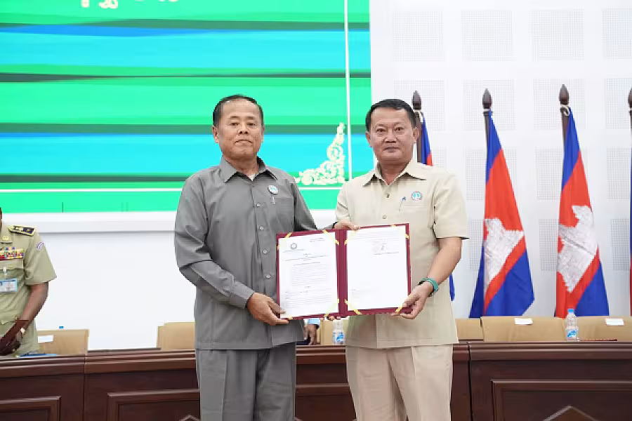 ឯកឧត្តម អ៊ុក ឃ្នួច អញ្ជើញប្រកាសសមាសភាពថ្នាក់ដឹកនាំគណៈកម្មាធិការសមាគមអតីតយុទ្ធជន និងនិវត្តជន ខេត្តព្រះសីហនុ - Image 29