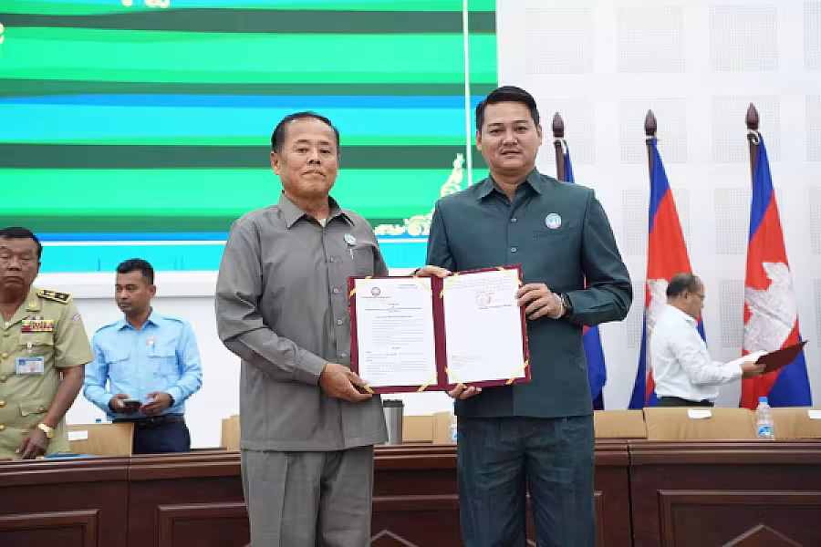 ឯកឧត្តម អ៊ុក ឃ្នួច អញ្ជើញប្រកាសសមាសភាពថ្នាក់ដឹកនាំគណៈកម្មាធិការសមាគមអតីតយុទ្ធជន និងនិវត្តជន ខេត្តព្រះសីហនុ - Image 30