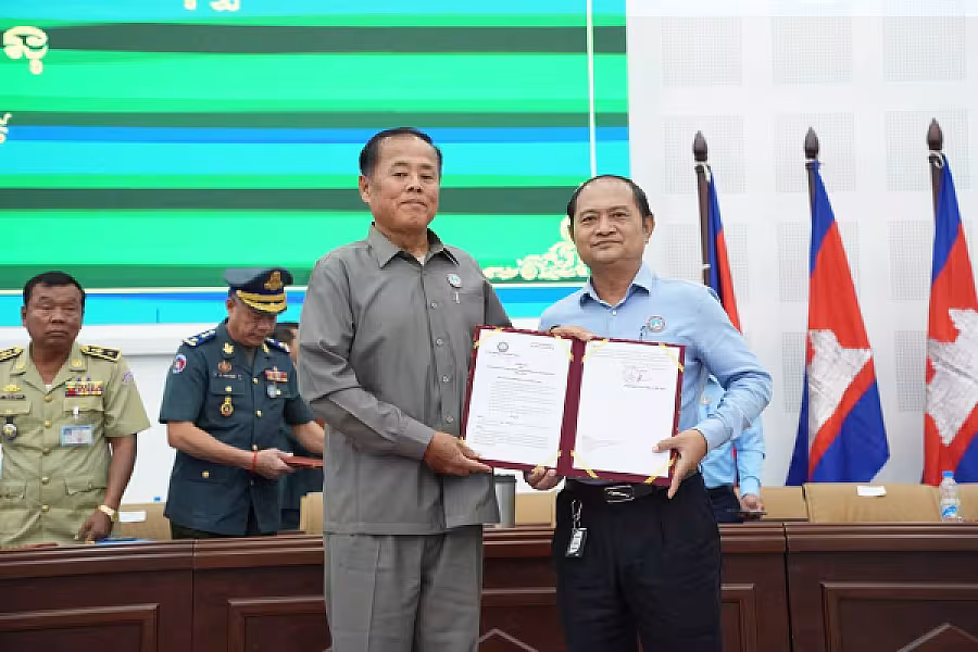 ឯកឧត្តម អ៊ុក ឃ្នួច អញ្ជើញប្រកាសសមាសភាពថ្នាក់ដឹកនាំគណៈកម្មាធិការសមាគមអតីតយុទ្ធជន និងនិវត្តជន ខេត្តព្រះសីហនុ - Image 32