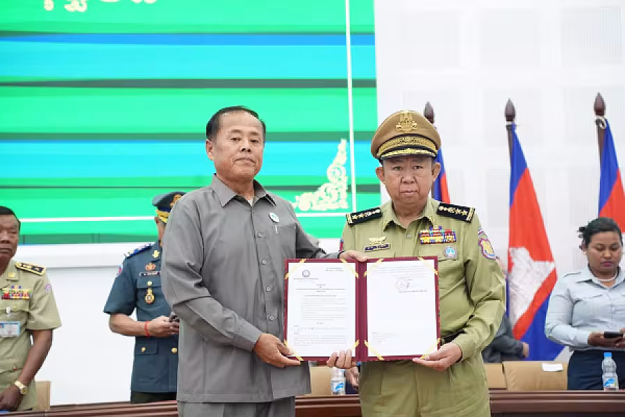 ឯកឧត្តម អ៊ុក ឃ្នួច អញ្ជើញប្រកាសសមាសភាពថ្នាក់ដឹកនាំគណៈកម្មាធិការសមាគមអតីតយុទ្ធជន និងនិវត្តជន ខេត្តព្រះសីហនុ - Image 37