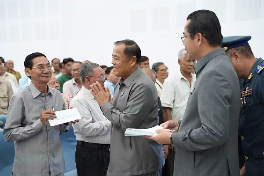 ឯកឧត្តម អ៊ុក ឃ្នួច អញ្ជើញប្រកាសសមាសភាពថ្នាក់ដឹកនាំគណៈកម្មាធិការសមាគមអតីតយុទ្ធជន និងនិវត្តជន ខេត្តព្រះសីហនុ - Image 52