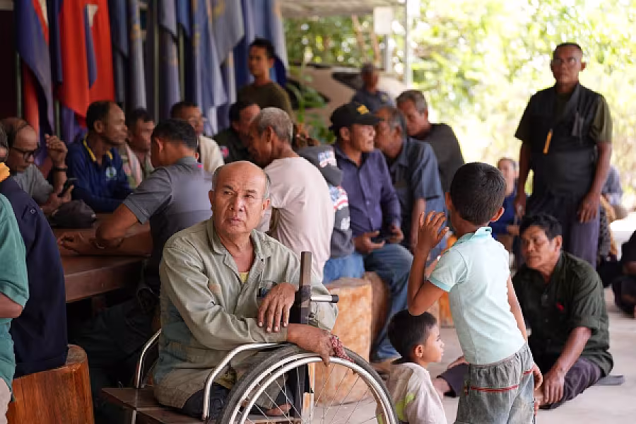 អ្នកឧកញ្ញា ម៉ម វណ្ណឌី បន្តជួយគាំទ្រអតីតយុទ្ធជន និងនិវត្តជន តាមរយៈគម្រោងចិញ្ចឹមជ្រូកកណ្ដុរ - Image 8